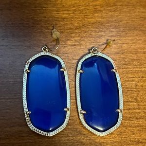 Kendra Scott Blue Stone Earrings